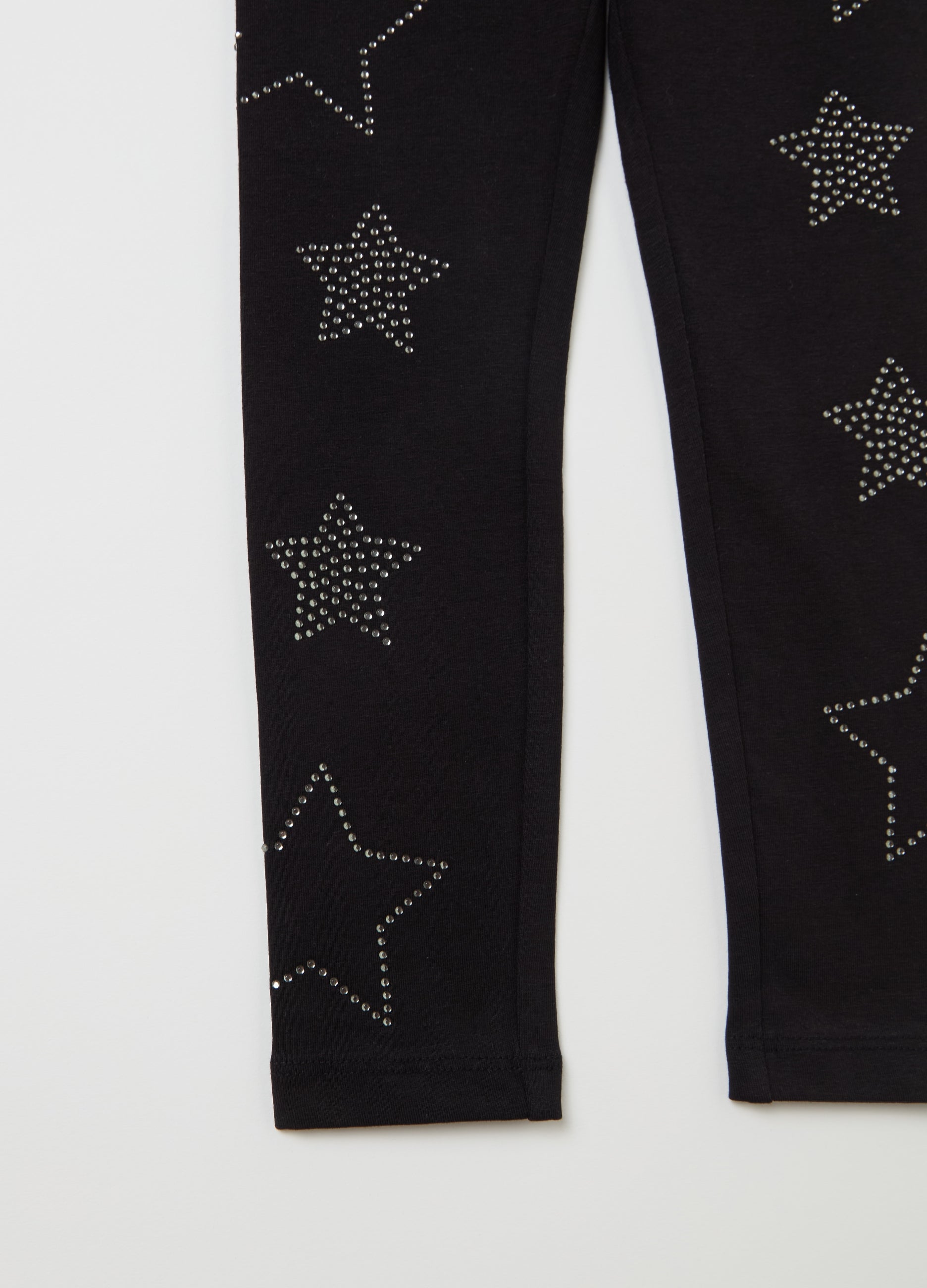 Leggings With Stars And Studs