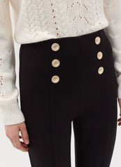 Leggings With Buttons