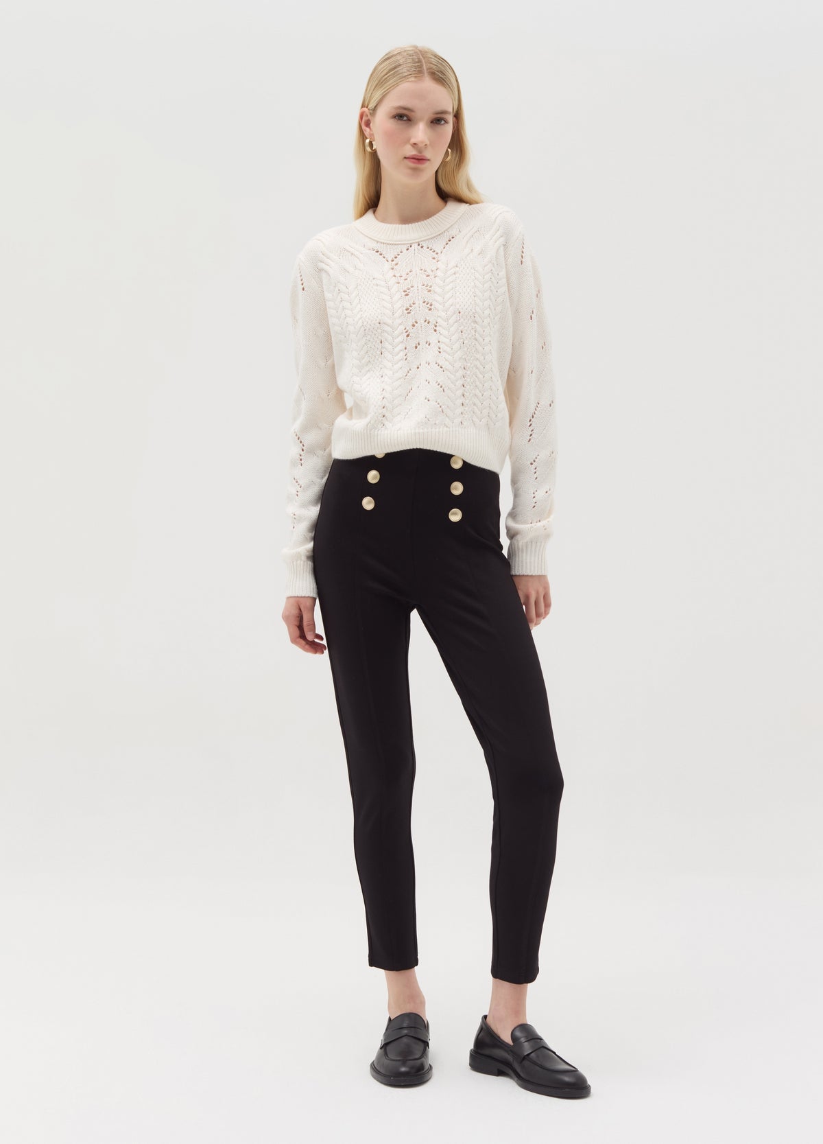 Leggings With Buttons