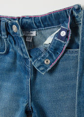 Wide-Leg Jeans With Belt