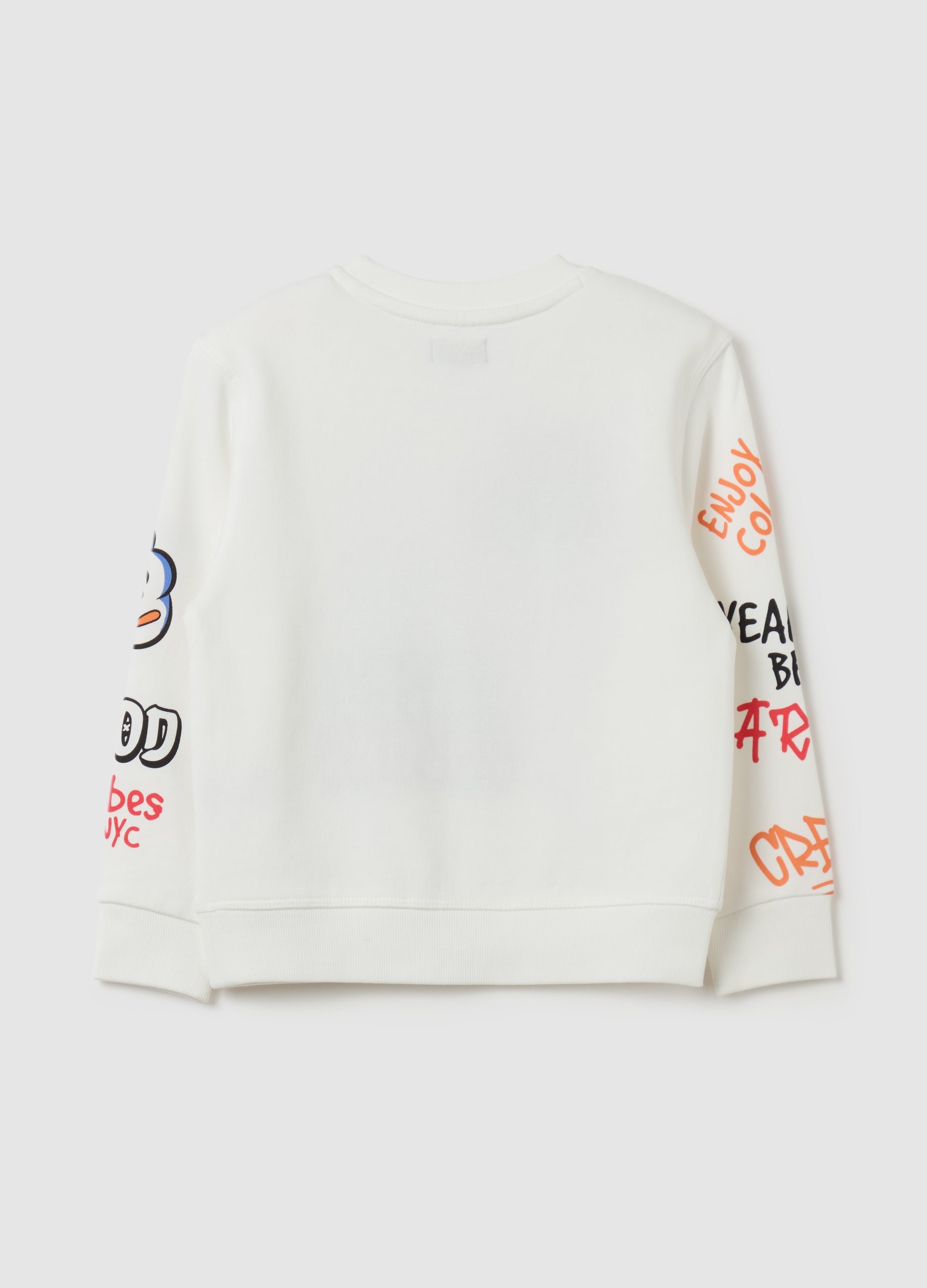 French Terry Sweatshirt With Print
