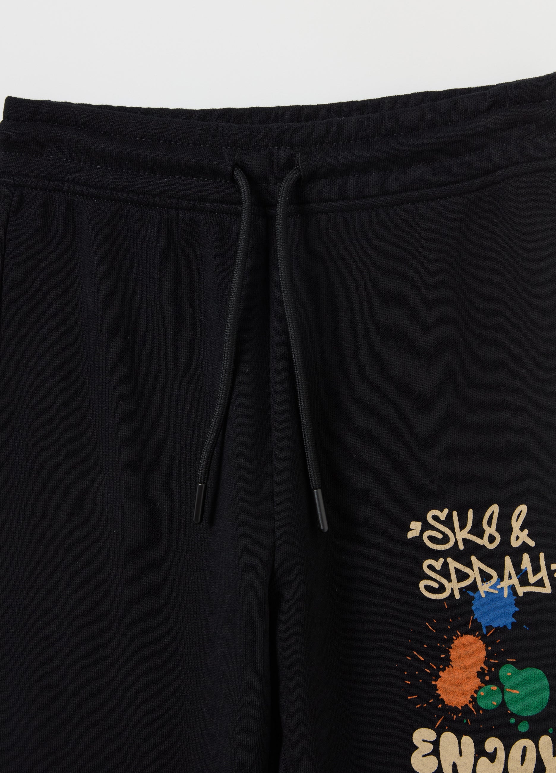 Fleece Jogging Set With Print