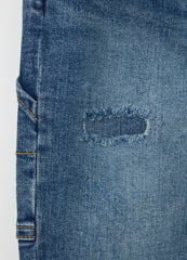 Ovs Denim Joggers With Drawstring