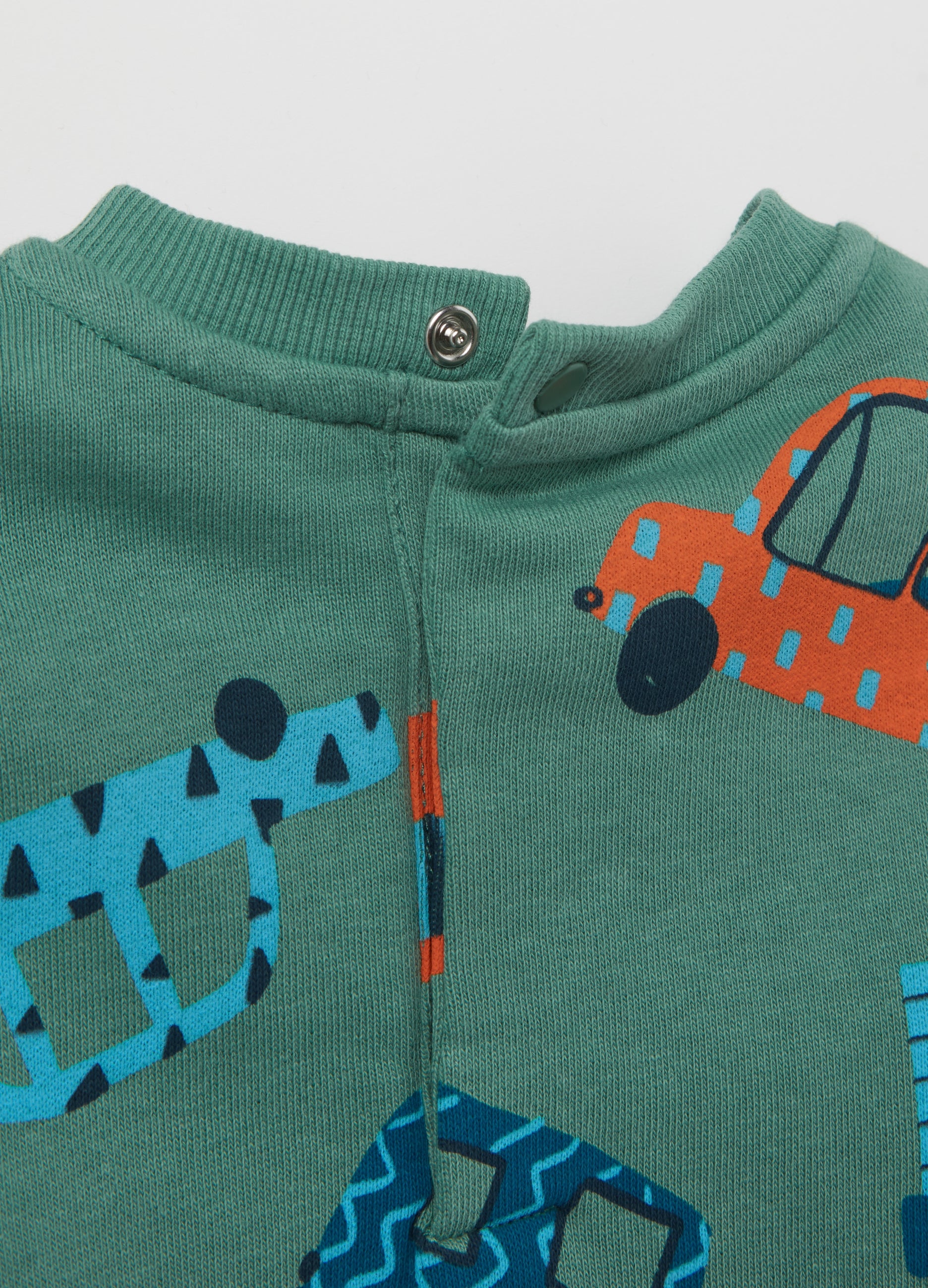 French Terry Jogging Set With Print