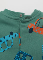 French Terry Jogging Set With Print