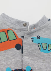 French Terry Jogging Set With Print