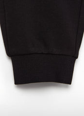 Ovs Fleece Joggers With Drawstring And Print