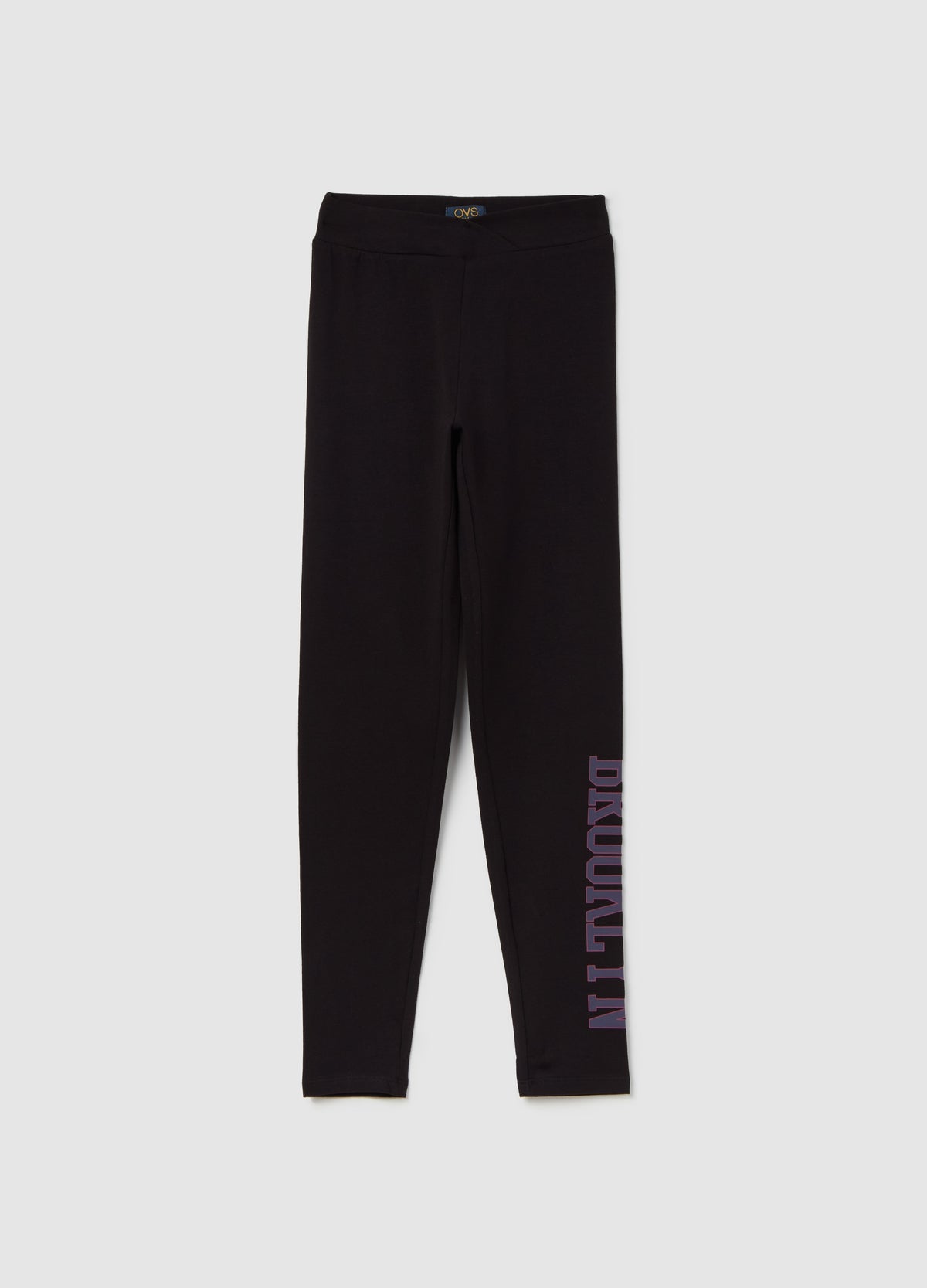 Printed Stretch Cotton Leggings