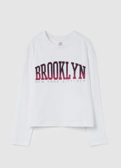 Long-Sleeved T-Shirt With Print