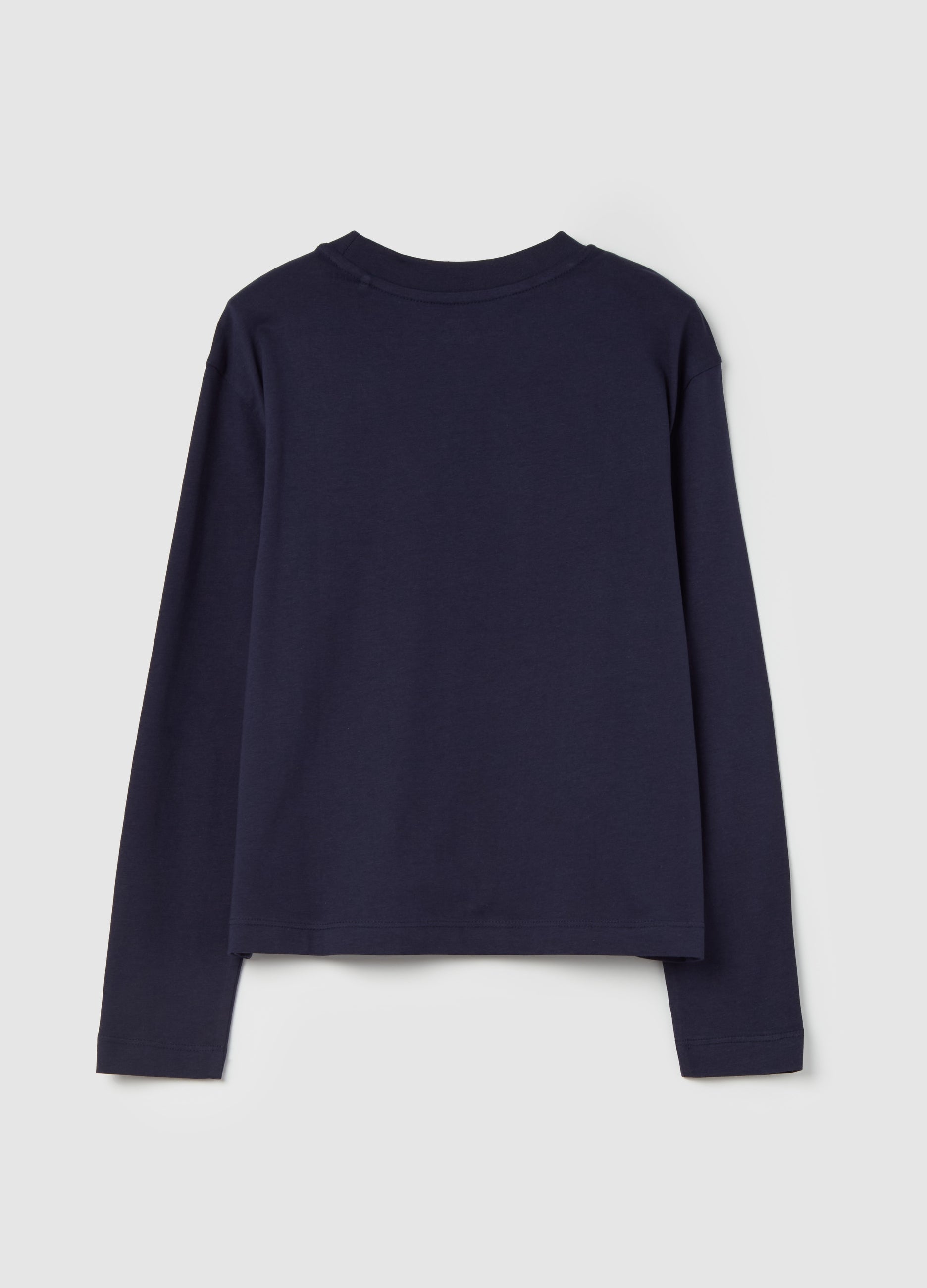 T-Shirt With Long Sleeves And Print