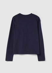T-Shirt With Long Sleeves And Print