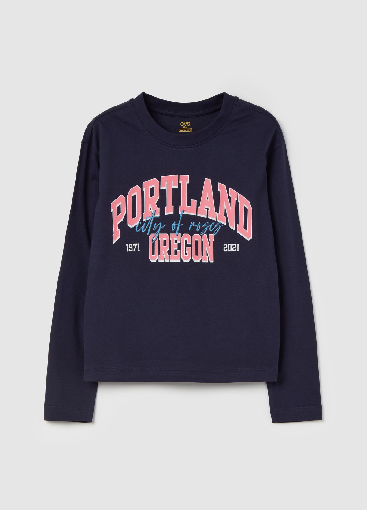T-Shirt With Long Sleeves And Print