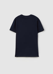 Ovs Solid Colour T-Shirt In Organic Cotton
