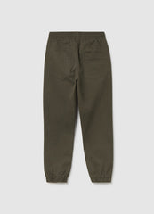 Ovs Twill Joggers With Drawstring