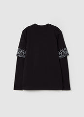 Long-Sleeved T-Shirt With Print