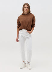 Essential Sweatshirt With Raised Lettering