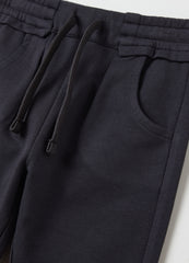 Fleece Joggers With Pockets And Drawstring