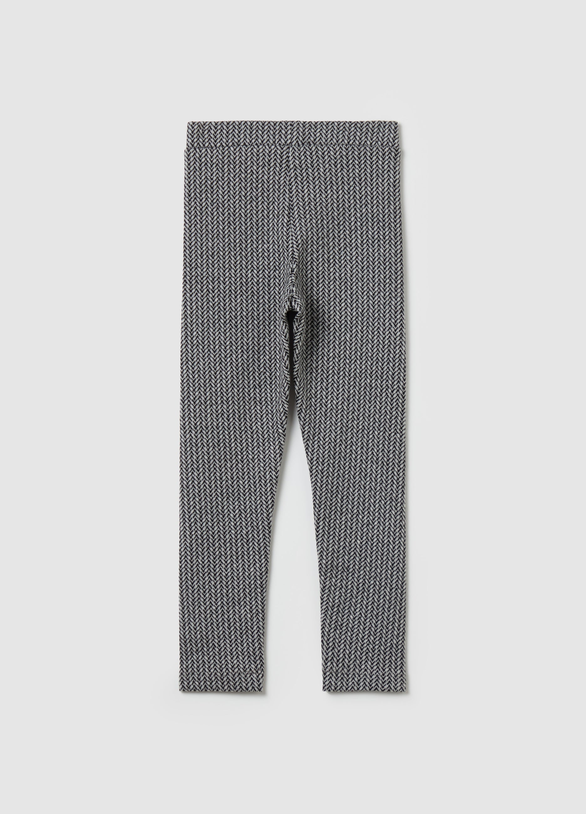 Stretch Leggings With Pattern