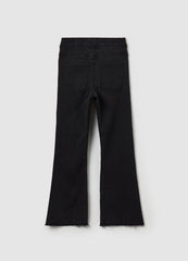 Flare-Fit Jeggings With Diamantés