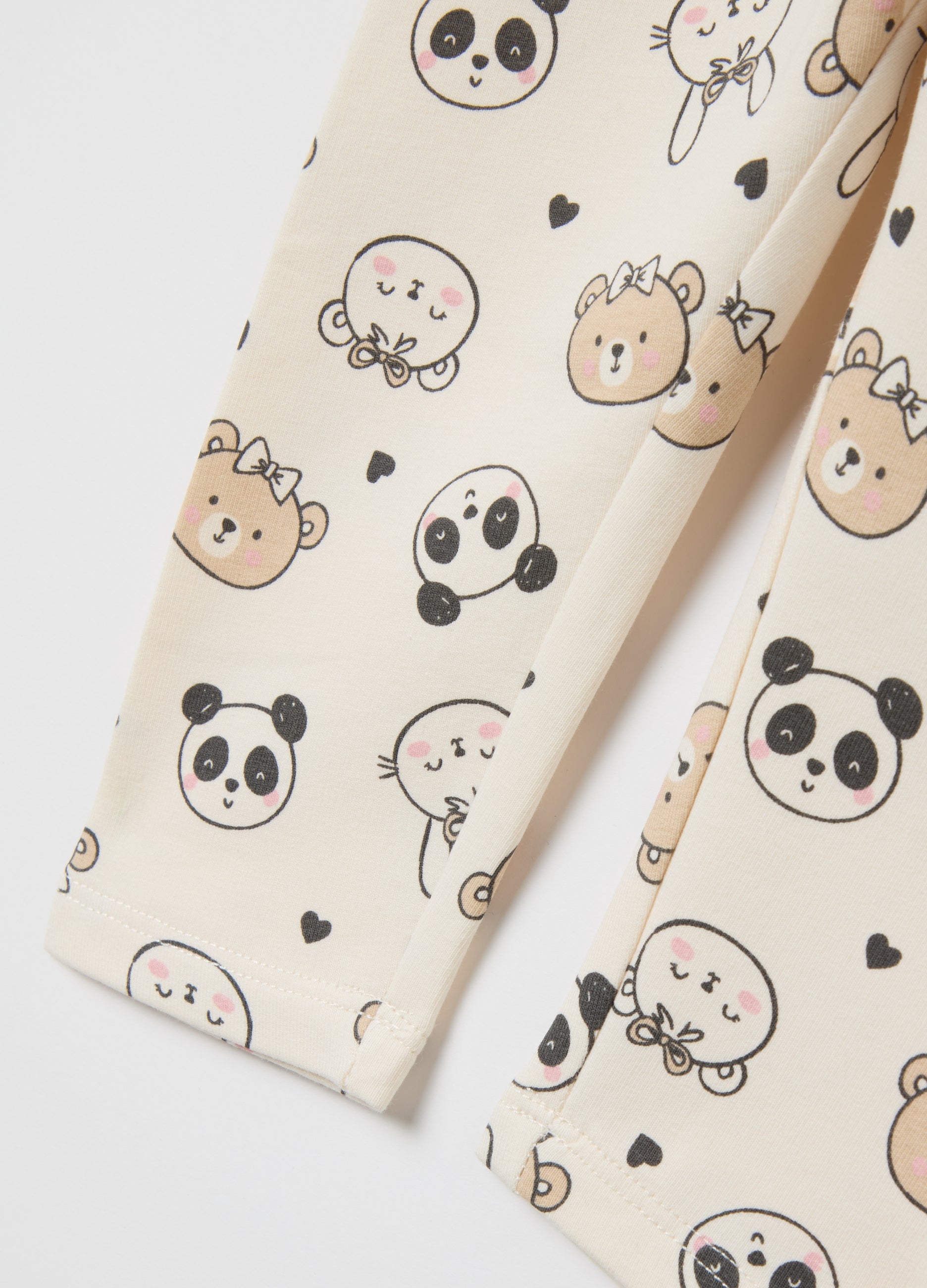 Leggings With All-Over Print