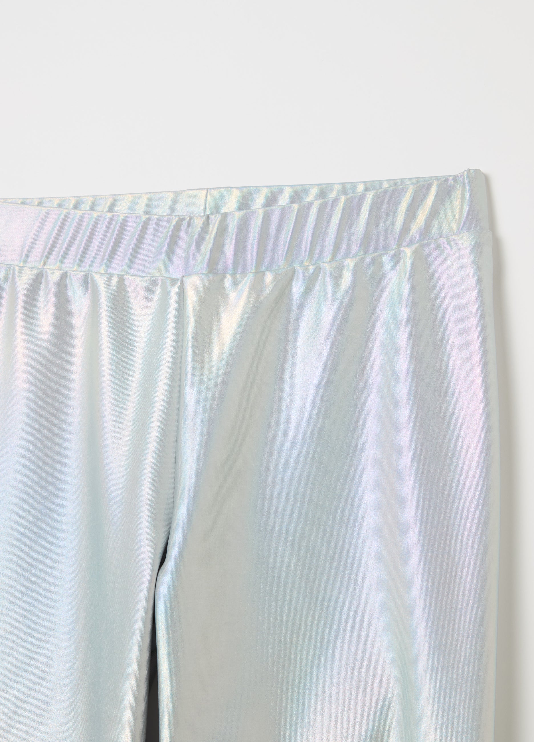 Metallic-Effect Leggings