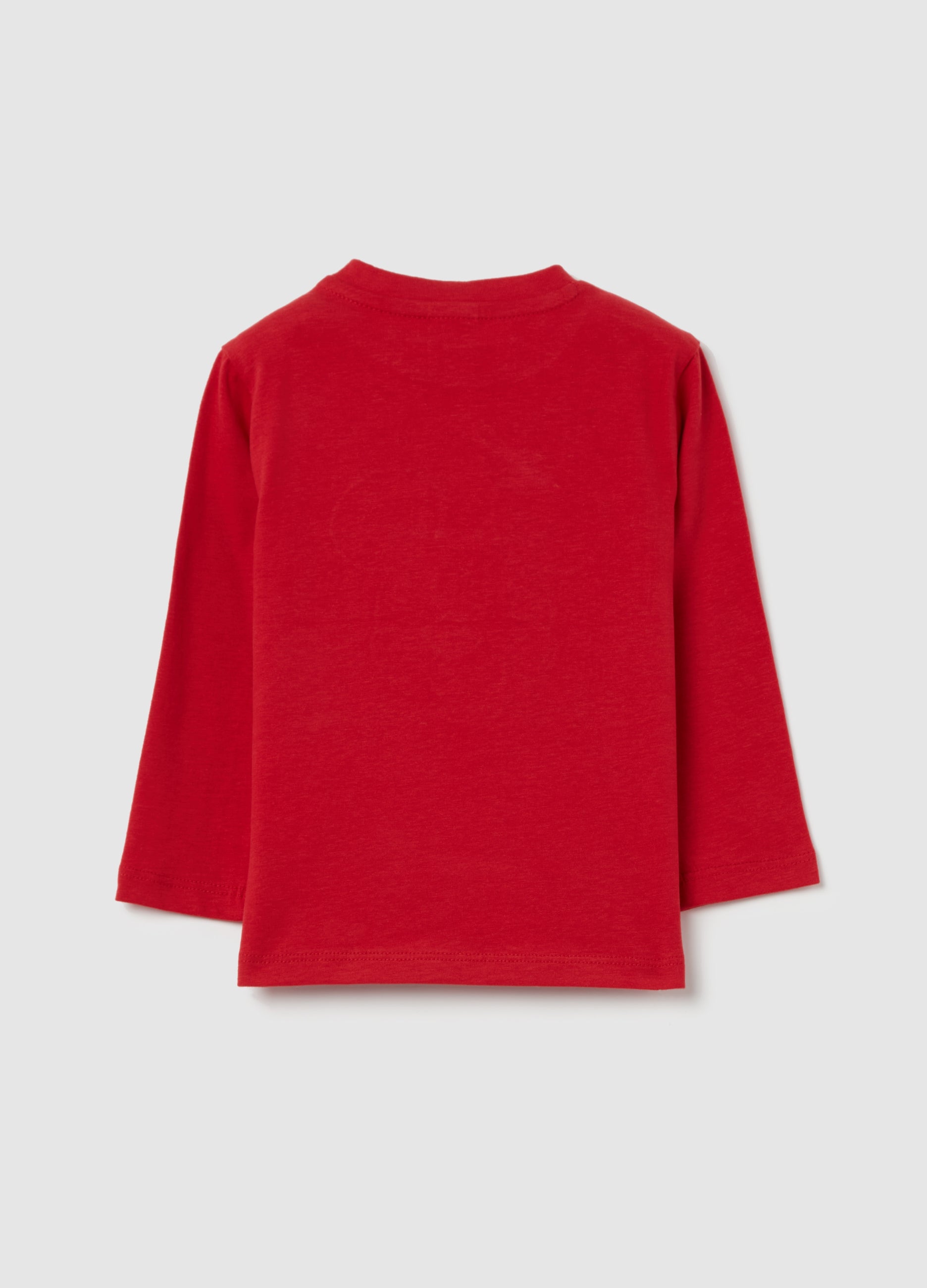 Ovs Organic Cotton T-Shirt With Mickey Mouse Print