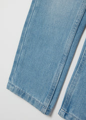Five-Pocket,Straight-Fit Jeans