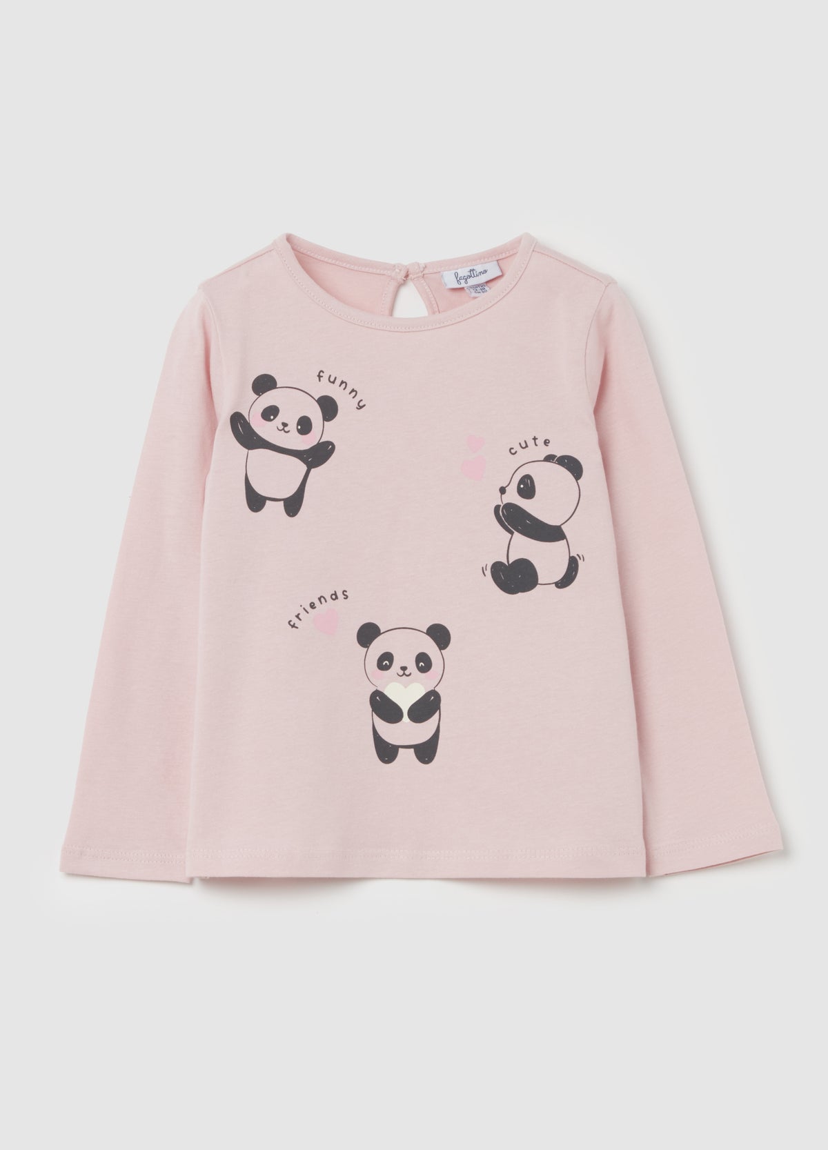 T-Shirt With Long Sleeves And Animals Print