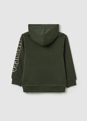 Ovs Sweatshirt With Hood And ''N. York City” Print