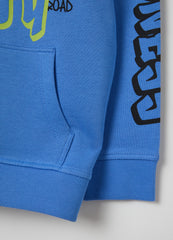 Ovs Sweatshirt With Hood And ''N. York City” Print