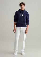 Hoodie With V Detail