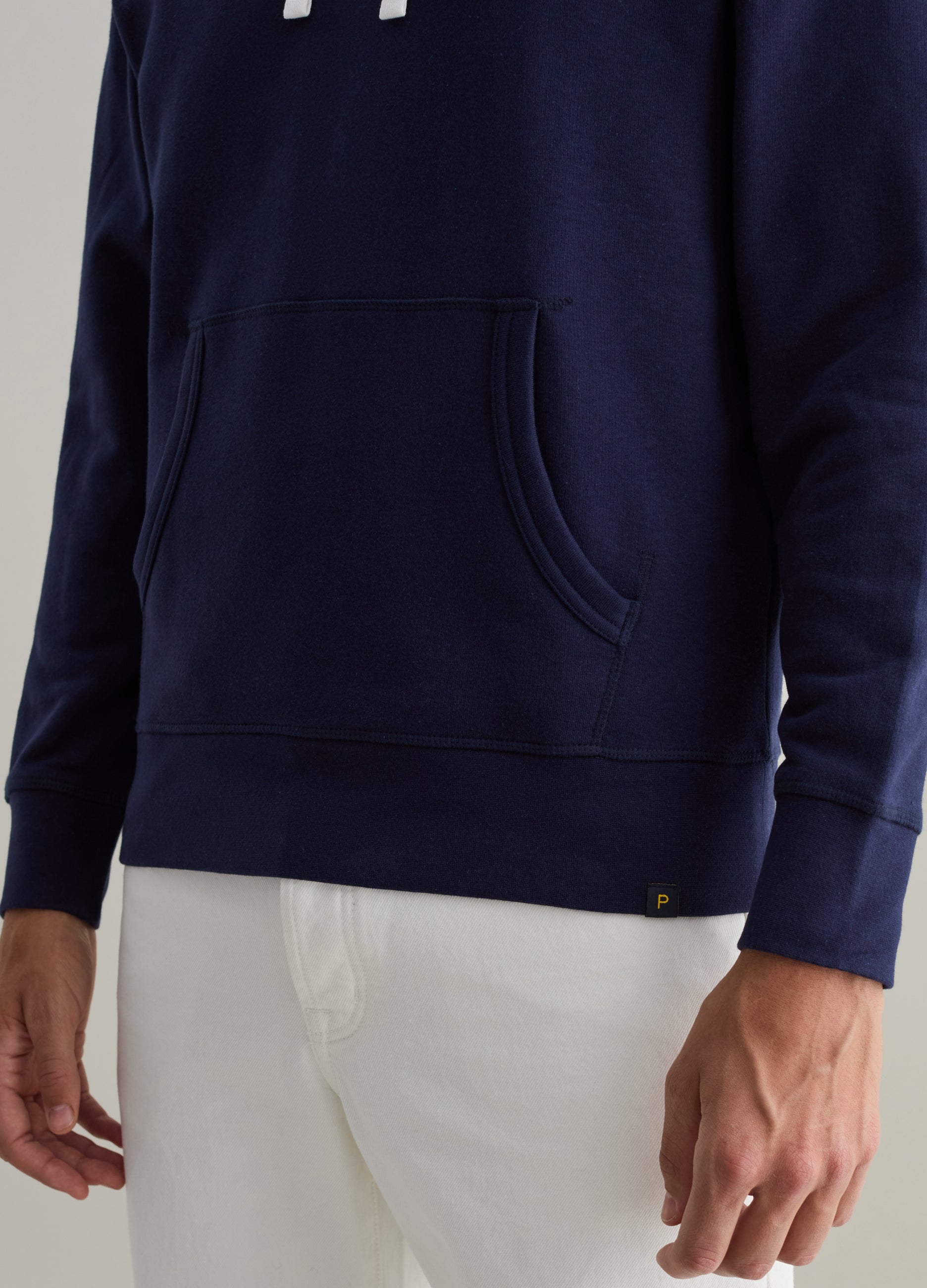 Hoodie With V Detail