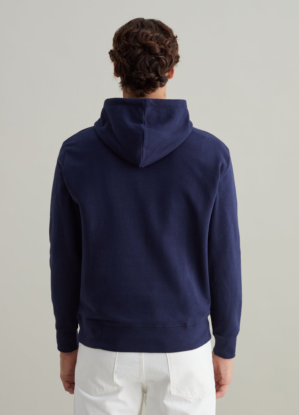 Hoodie With V Detail