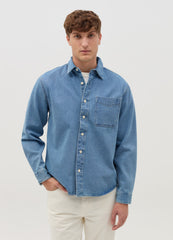 Denim Shirt With Pocket