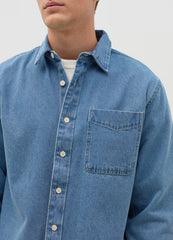 Denim Shirt With Pocket