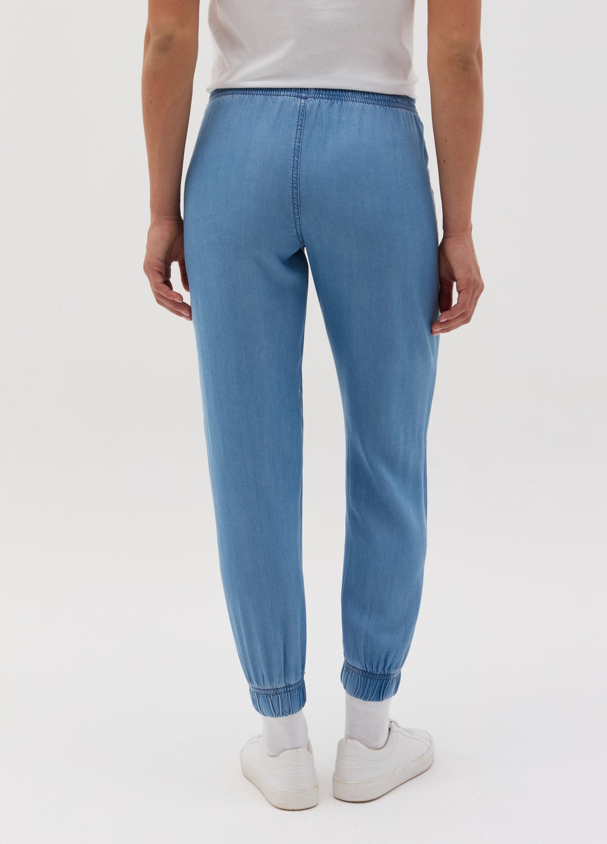 Ovs Joggers In Tencel™ Lyocell With Drawstring