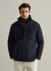 Short Jacket With High Neck