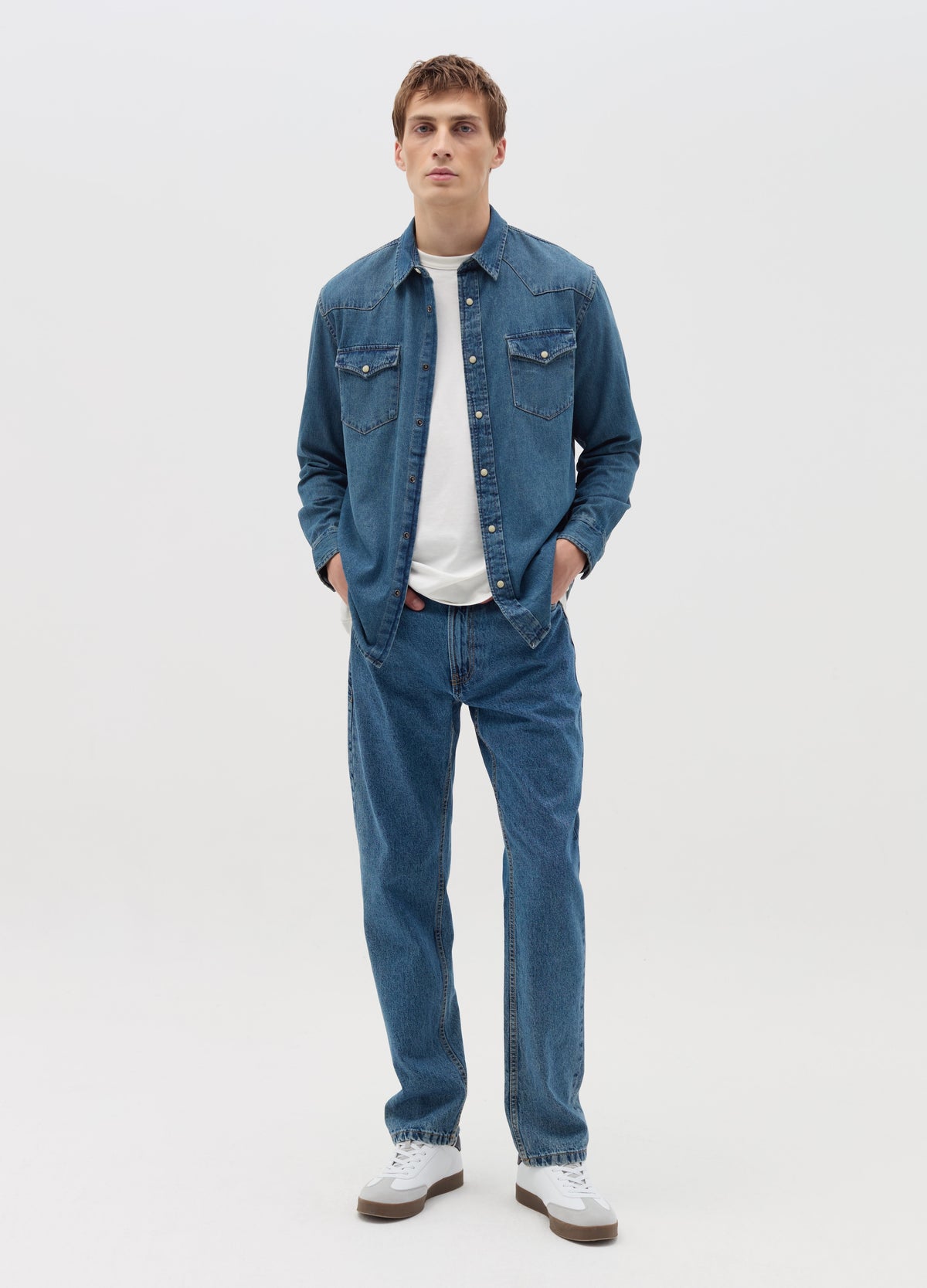 Cowboy Shirt In Denim