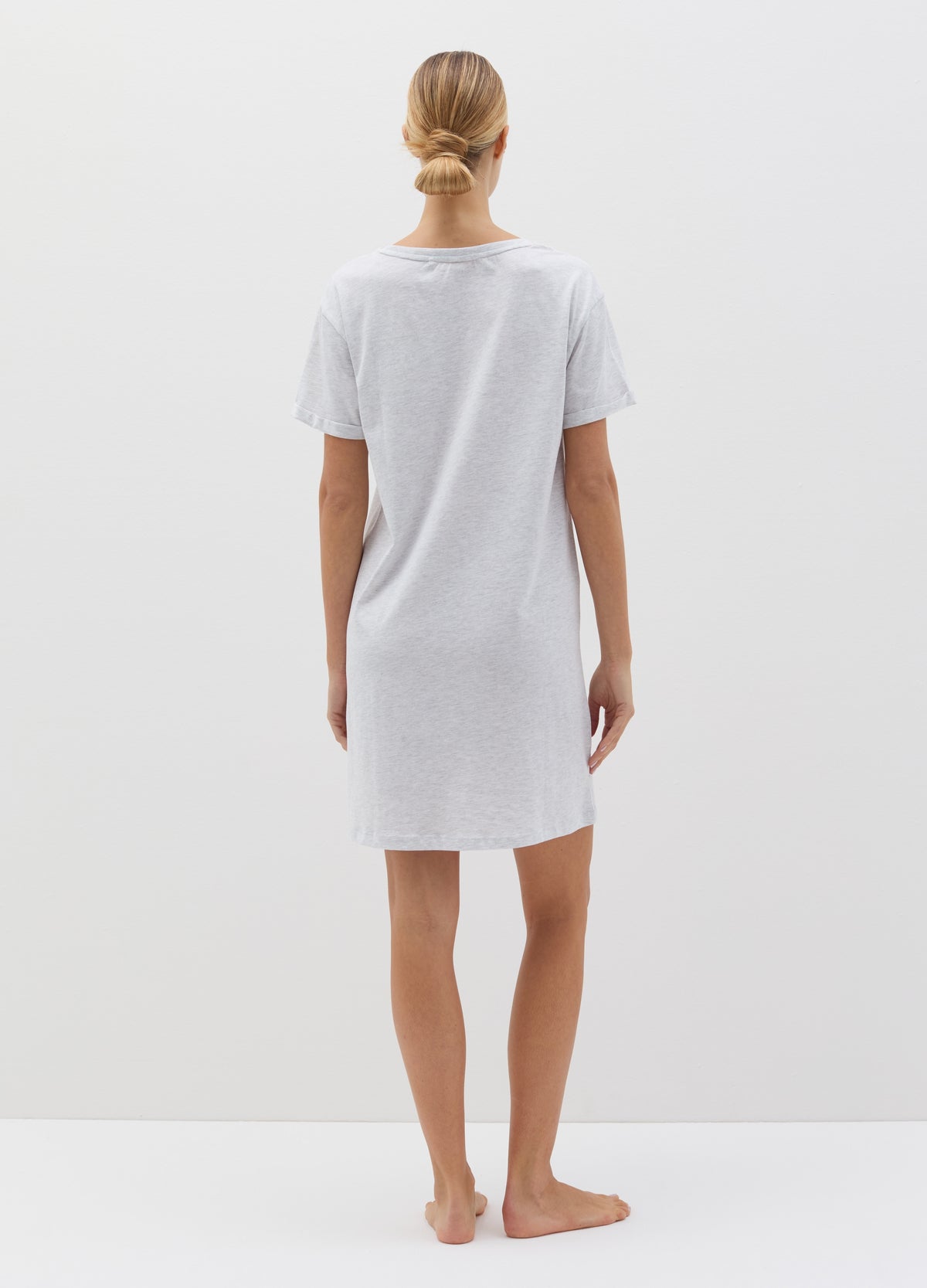 Ovs Short Nightdress With Hearts Print