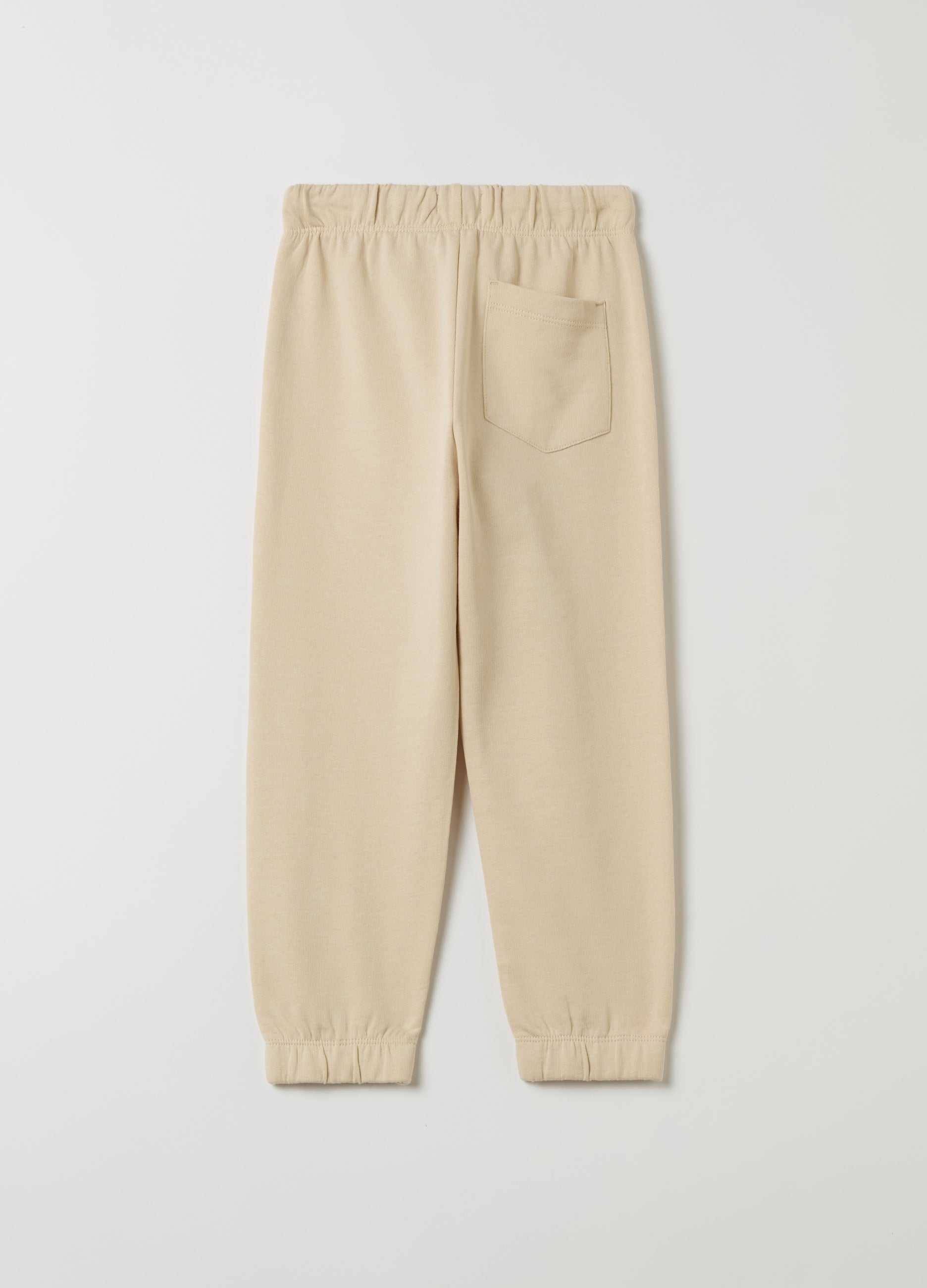 Ovs Fleece Joggers With Drawstring