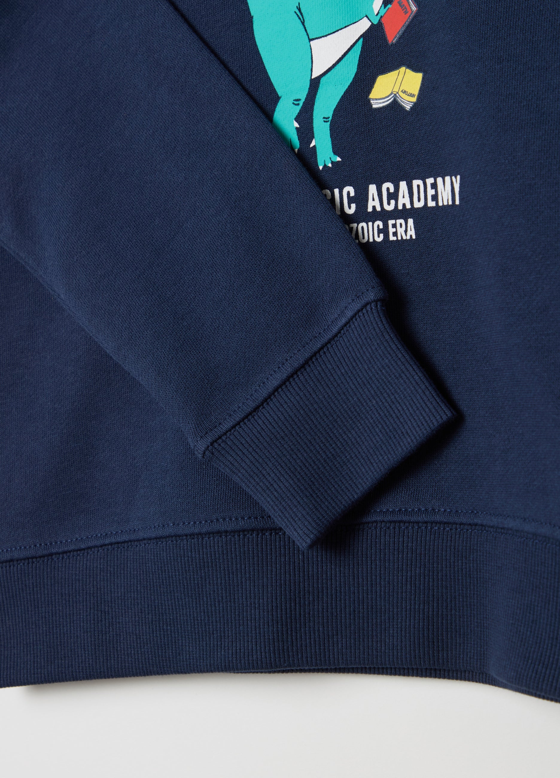 Ovs Fleece Jogging Set With ''Jurassic Academy'' Print