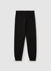 Ovs Fleece Joggers With Drawstring And Print
