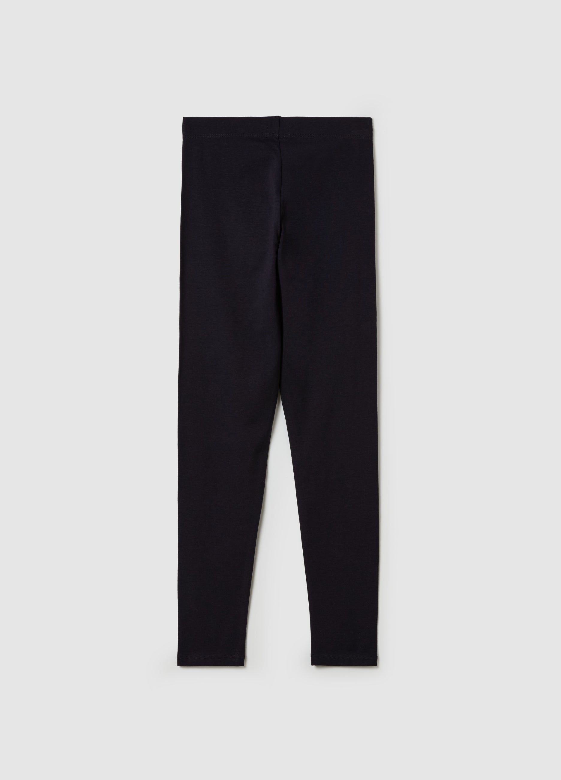 Ovs Solid Colour Stretch Leggings