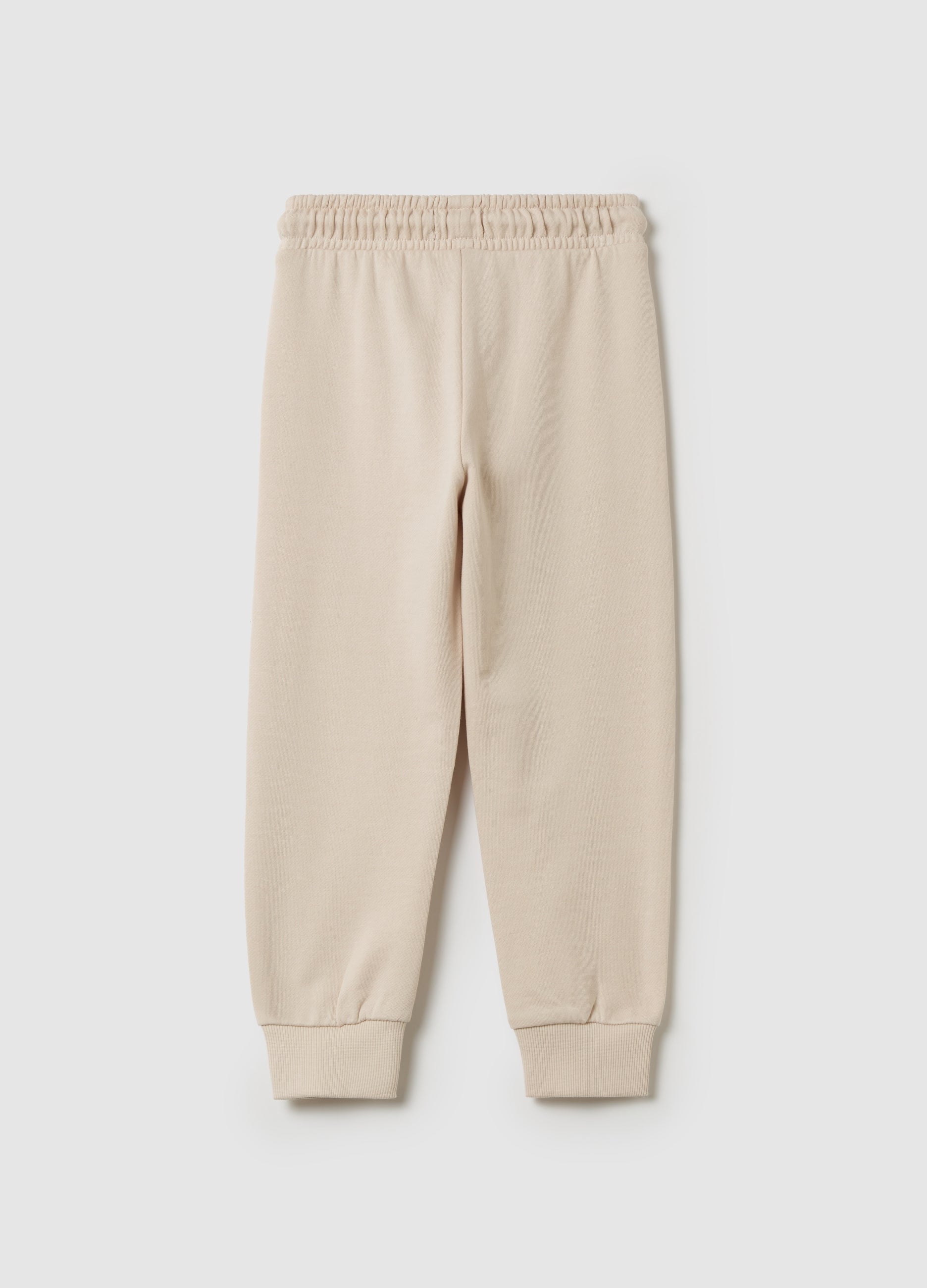 Ovs Cotton Joggers With Drawstring