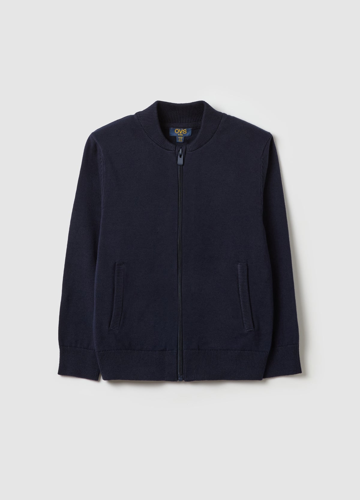 Ovs Full-Zip Cardigan In Cotton