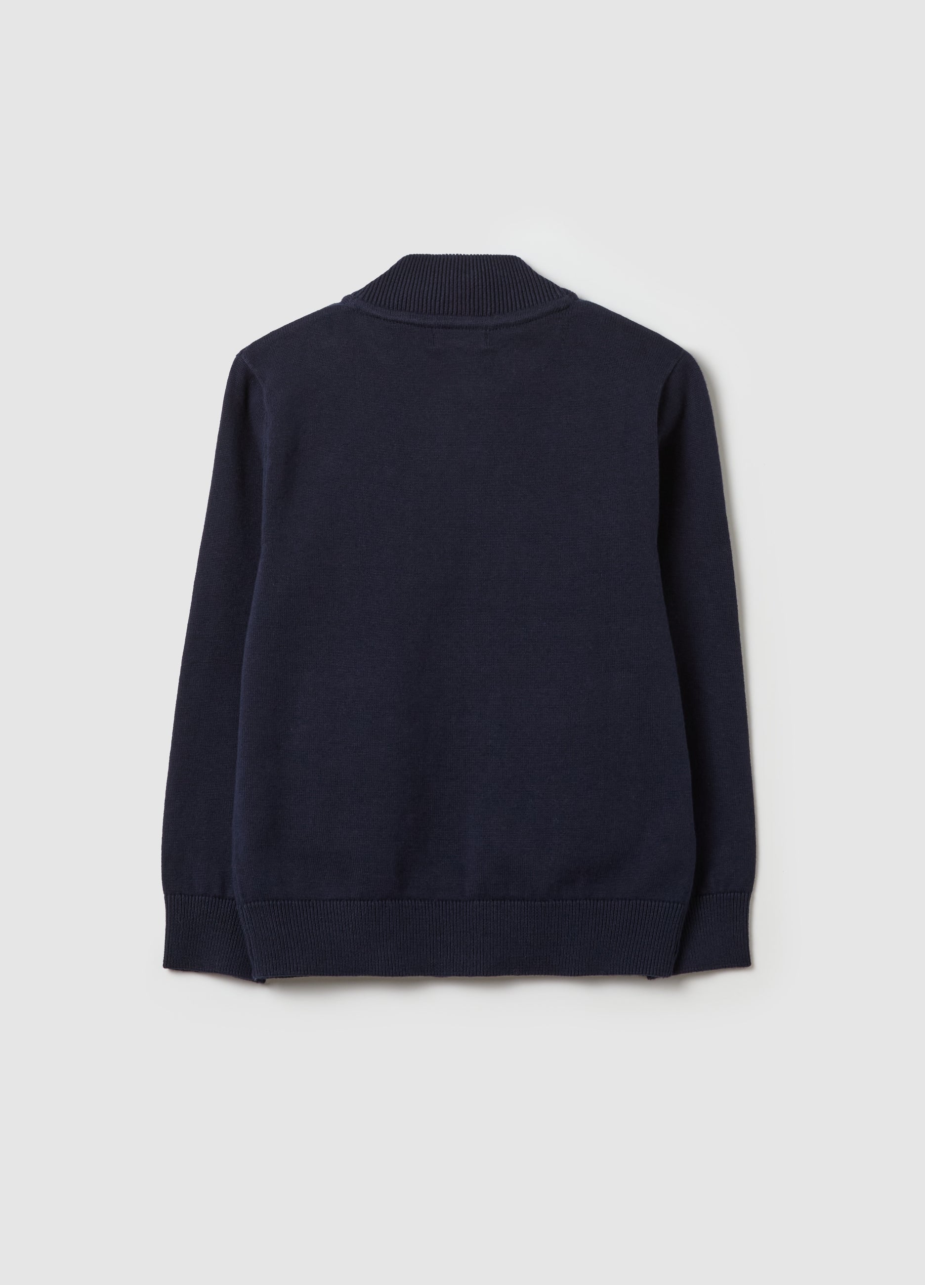 Ovs Full-Zip Cardigan In Cotton