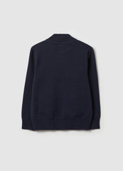 Ovs Full-Zip Cardigan In Cotton