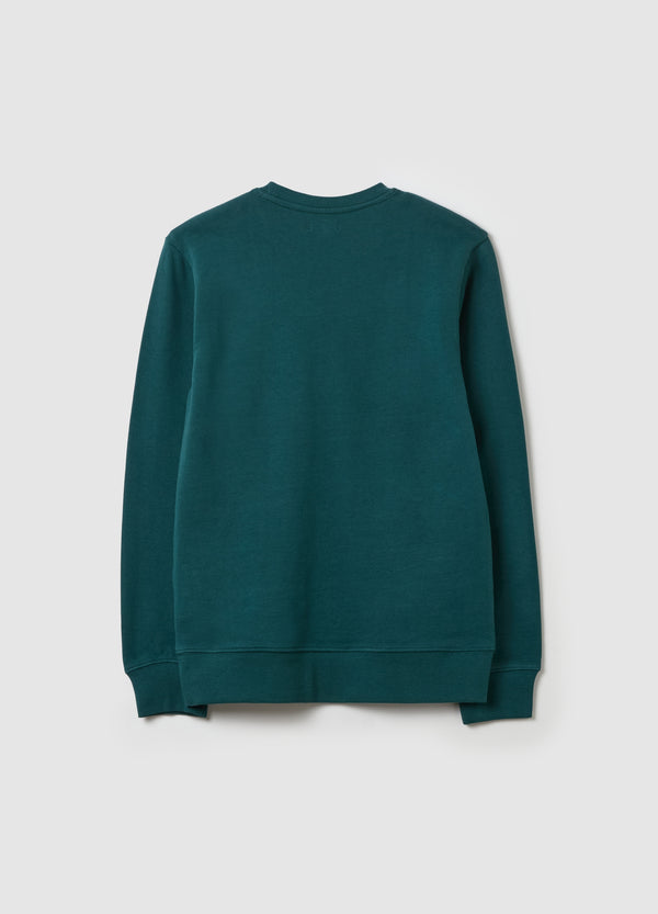 Ovs French Terry Sweatshirt With Lettering Print