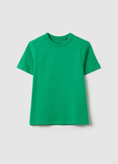 Ovs Solid Colour T-Shirt In Organic Cotton