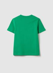 Ovs Solid Colour T-Shirt In Organic Cotton